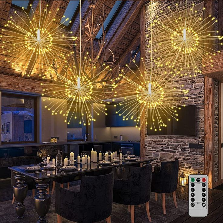 Luces LED Fuegos Artificiales de 3M — Ilumina con Estilo y Elegancia